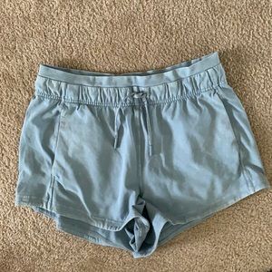 Lululemon tie dye blue shorts